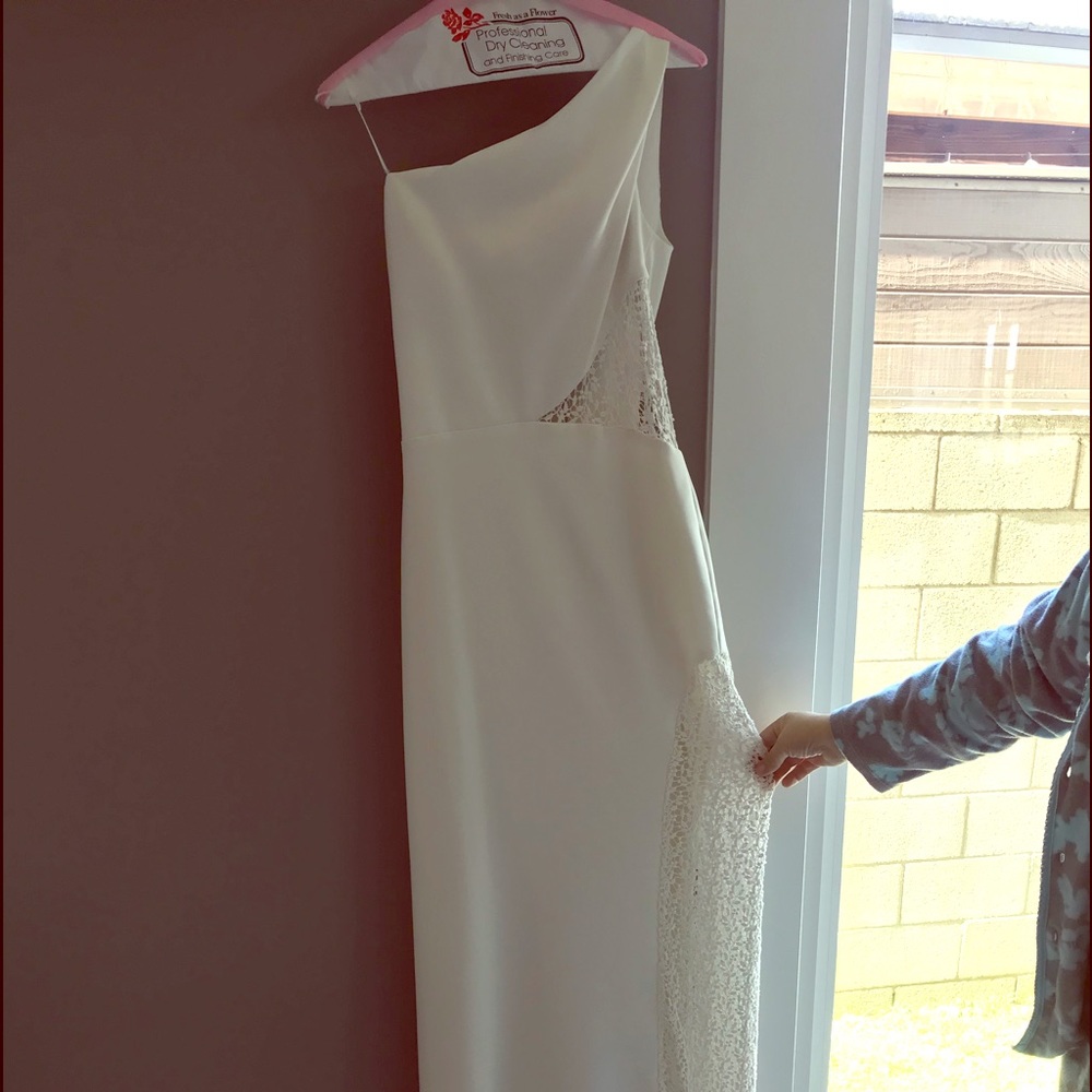 Maria Bianca Nero One shoulder dress